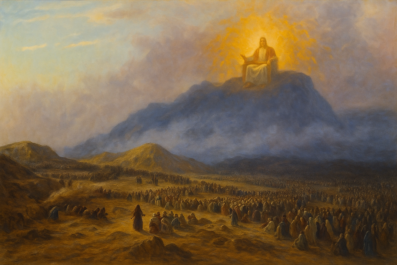 Jesus on Mount Zion